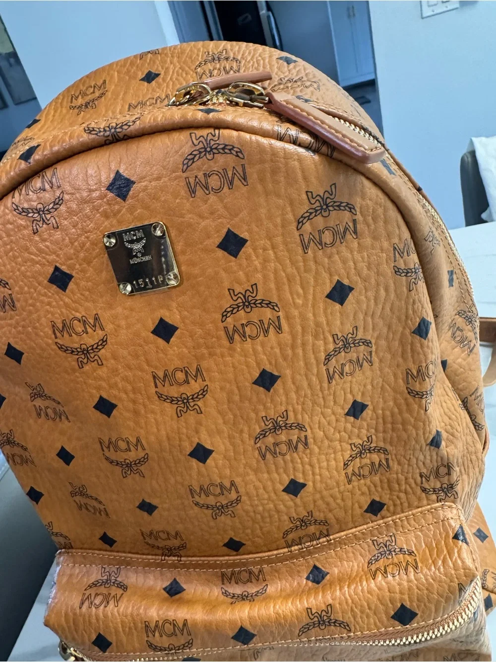MCM compact backpack